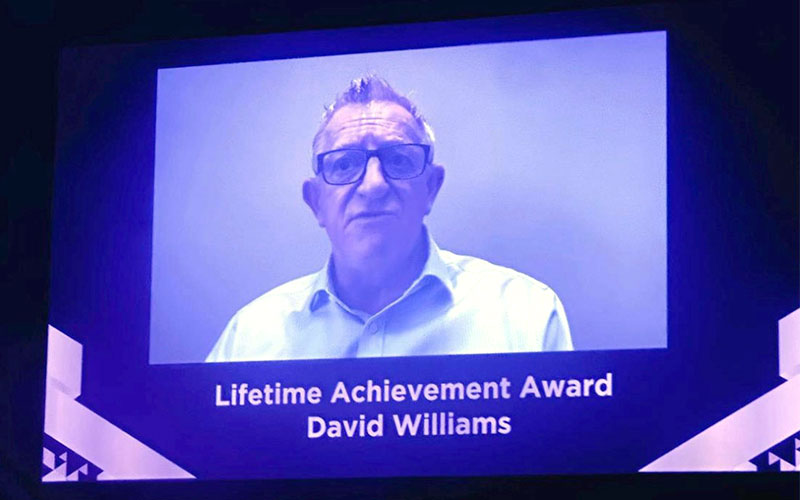 David Williams wins Lifetime Achievement Award at MCA 2025